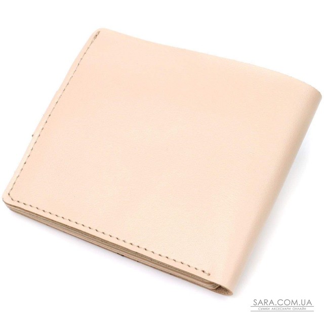 Стильний жіночий гаманець із монетницею шкіряний SHVIGEL 16623 Молочний Стильний жіночий гаманець із монетницею шкіряний SHVIGEL 16623 Молочний