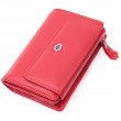 Идеальный кошелек с монетницей из натуральной кожи ST Leather 22739 Красный