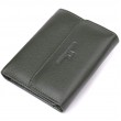 Стильный кошелек среднего размера из натуральной кожи ST Leather 23075 Зеленый