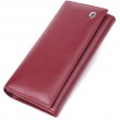 Практичний гаманець для жінок із натуральної шкіри ST Leather 23098 Бордовий