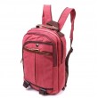 Оригинальный рюкзак из текстиля 21256 Vintage Малиновый