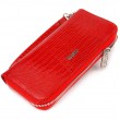 Оригинальный кошелек для женщин из натуральной фактурной кожи CANPELLINI 21613 Красный