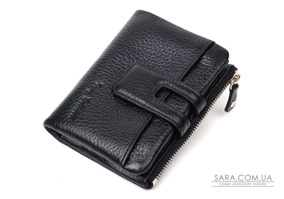 Практичный женский кошелек из натуральной кожи Tony Bellucci 22060 Черный