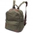Практичный мужской рюкзак из текстиля Vintage 22242 Оливковый