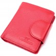 Женский яркий кошелек вертикального типа из натуральной кожи ST Leather 22453 Красный