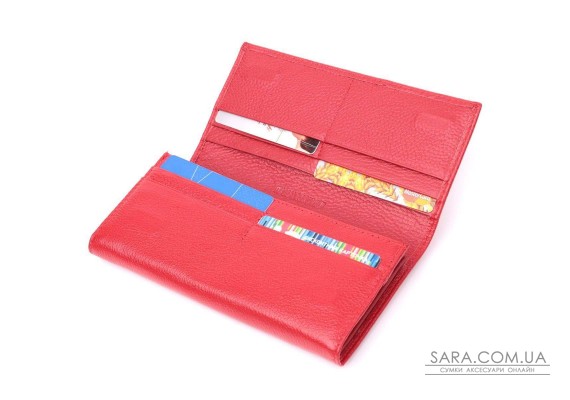 Отменный женский кошелек из натуральной кожи ST Leather 22524 Красный