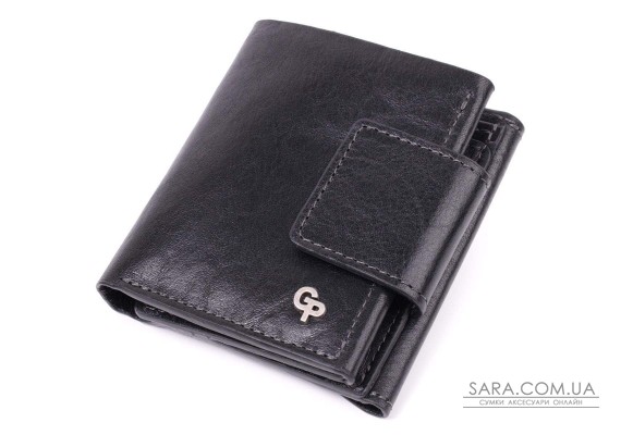 Шикарний гаманець з безліччю відділень із люксової натуральної шкіри GRANDE PELLE 22573 Чорний