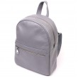 Кожаный женский рюкзак из натуральной кожи Shvigel 16308 Серый