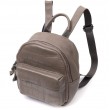 Женский компактный стильный рюкзак из натуральной кожи Vintage 22435 Серый