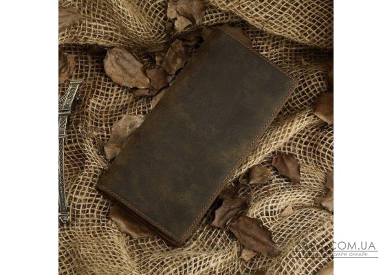 Гаманець чоловічий Vintage 14228 вінтажна шкіра Коричневий