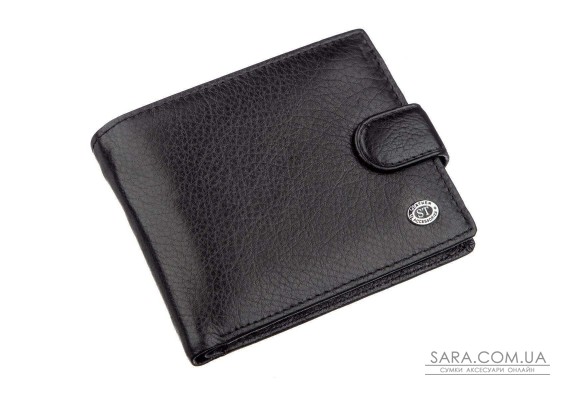 Чоловік універсальний гаманець ST Leather 18836 Чорний