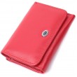 Женский кошелек горизонтального формату из натуральной кожи ST Leather 22721 Красный