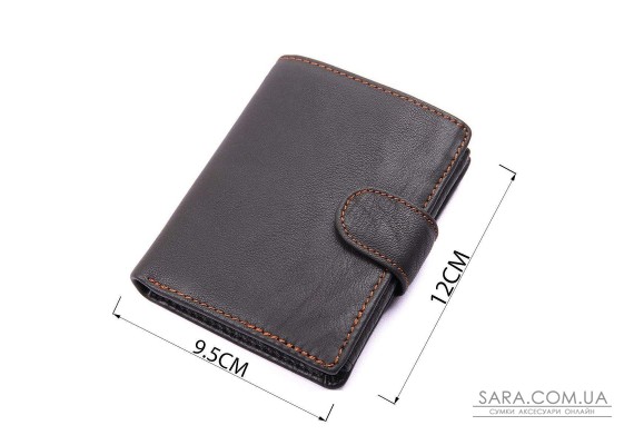 Гаманець чоловічий Vintage 14497 Чорний