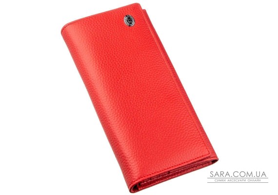 Чудовий жіночий гаманець ST Leather 18858 Червоний