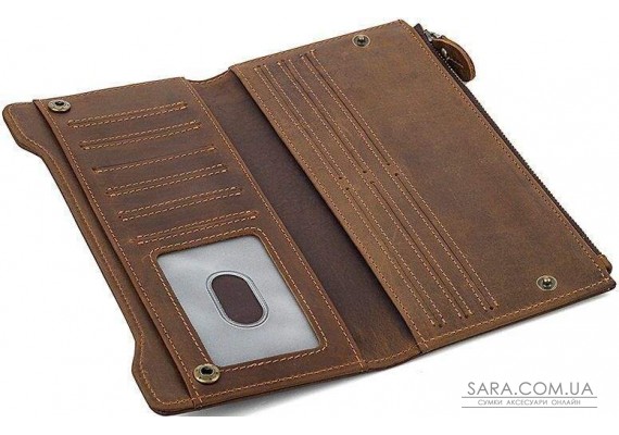 Гаманець Vintage 14596 шкіряний Коричневий