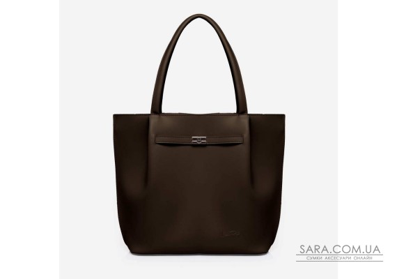 879 сумка шеколад Lucherino