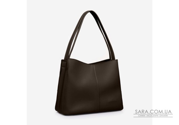 881 сумка шоколад Lucherino