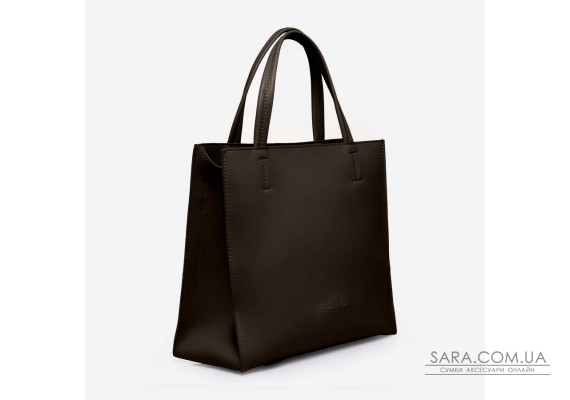 878 сумка шоколад Lucherino