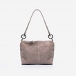 889 Сумка замш дымная Lucherino