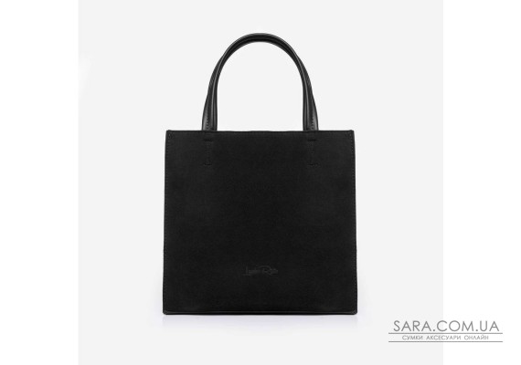 882 сумка замш чорна Lucherino