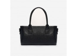 867 сумка шкіра чорна Lucherino