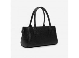 867 сумка шкіра чорна Lucherino