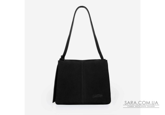 883 сумка замш чорна Lucherino