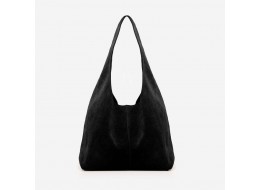 860 сумка замш чорна Lucherino