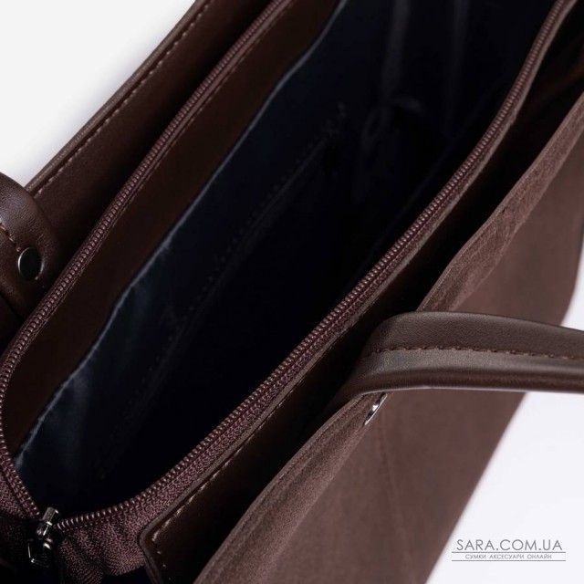 775 сумка замш шеколад Lucherino 775 сумка замш шеколад Lucherino
