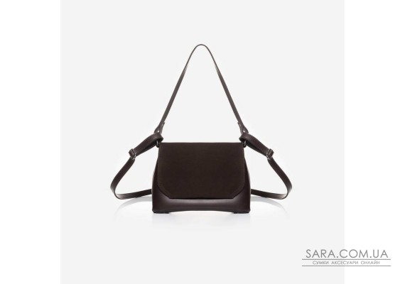 896 сумка замш шеколад Lucherino