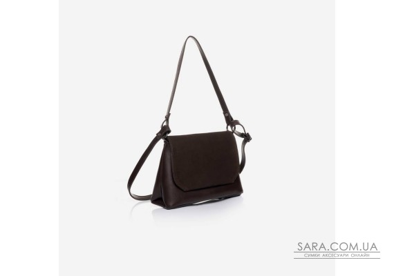 896 сумка замш шеколад Lucherino