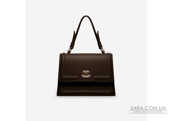 871 сумка шеколад Lucherino