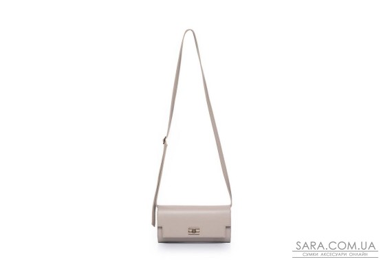 868 клатч беж тауп Lucherino