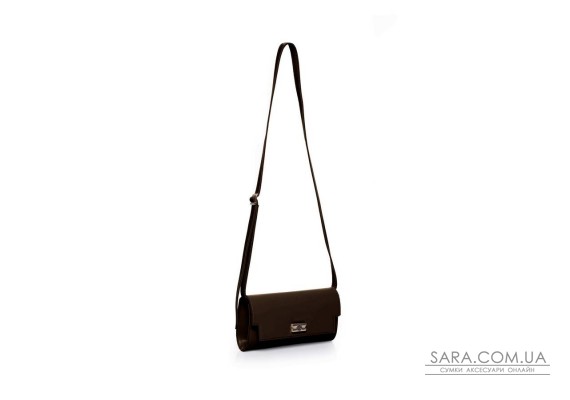 868 клатч шеколад Lucherino