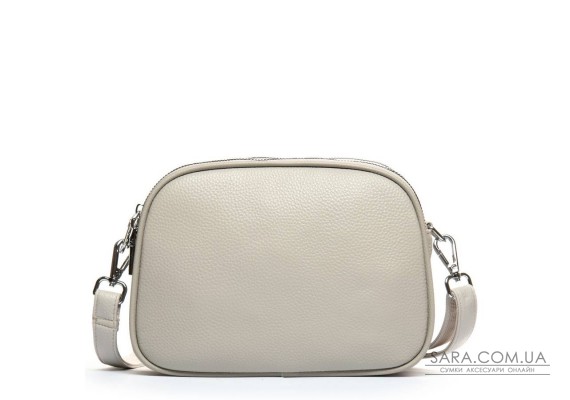Сумка Шкіряна Жіноча Клатч ALEX RAI 17006 pale grey