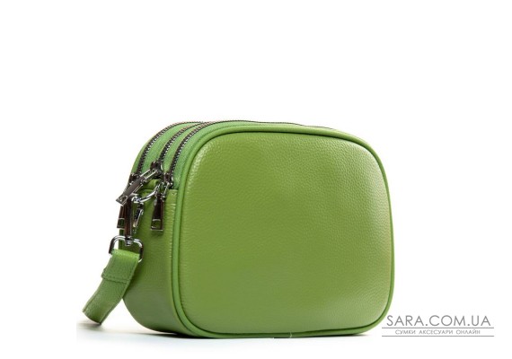 Сумка Шкіряна Жіноча Клатч ALEX RAI 17006 apple green