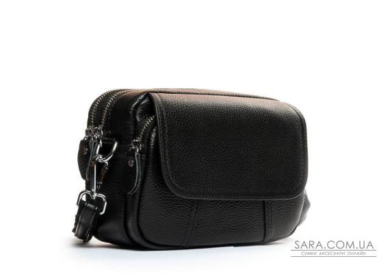 Сумка Шкіряна Жіноча Клатч ALEX RAI 3904 black