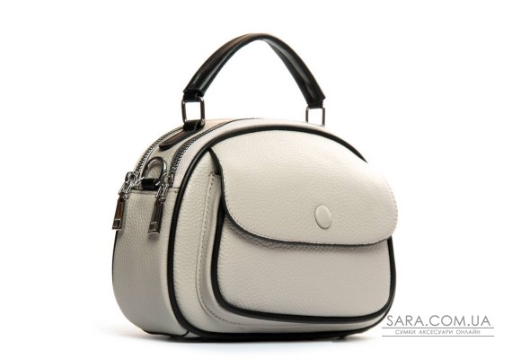 Сумка Шкіряна Жіноча Клатч ALEX RAI 29052 pale grey