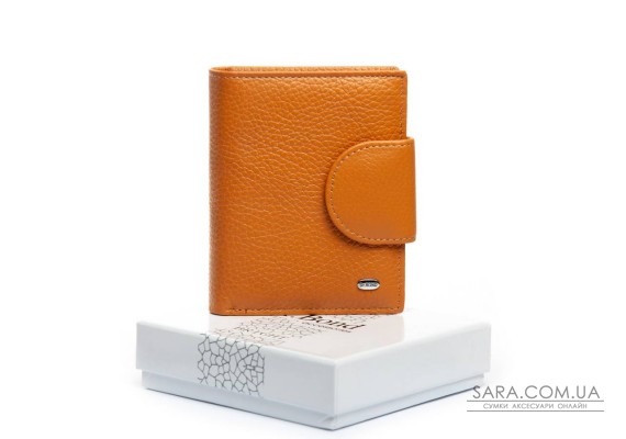 Гаманець шкіряний Bright Жіночий DR. BOND WS-36 yellow