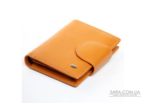 Гаманець шкіряний Bright Жіночий DR. BOND WS-36 yellow