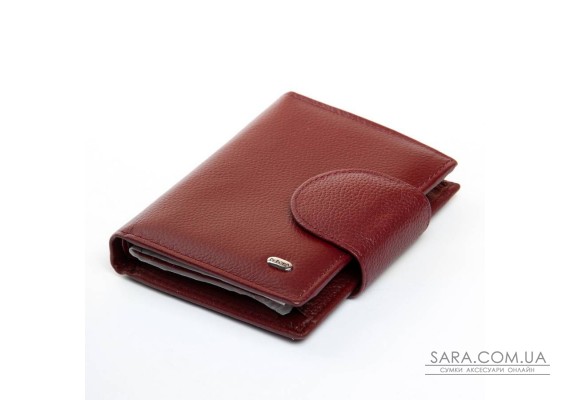 Гаманець шкіряний Bright Жіночий DR. BOND WS-36 wine red