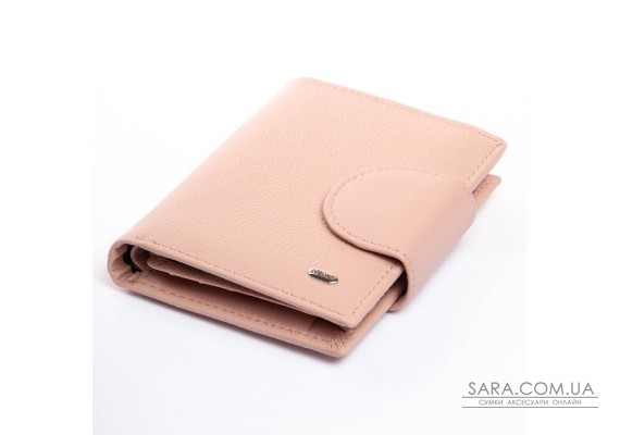 Гаманець шкіряний Bright Жіночий DR. BOND WS-36 pink