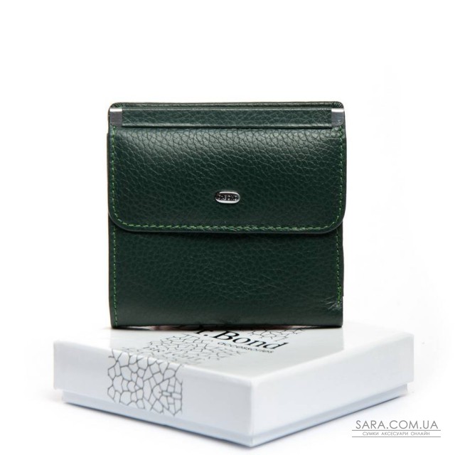 Гаманець шкіряний Bright Жіночий DR. BOND WS-33 green Гаманець шкіряний Bright Жіночий DR. BOND WS-33 green