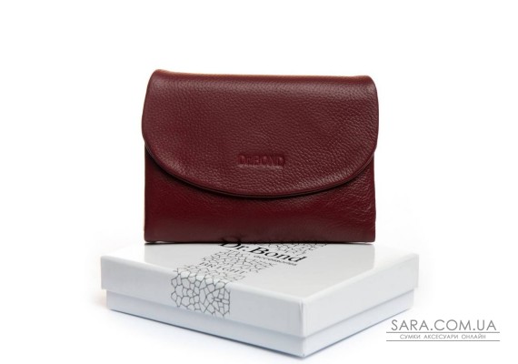 Гаманець шкіряний Bright Жіночий DR. BOND WS-239 wine red