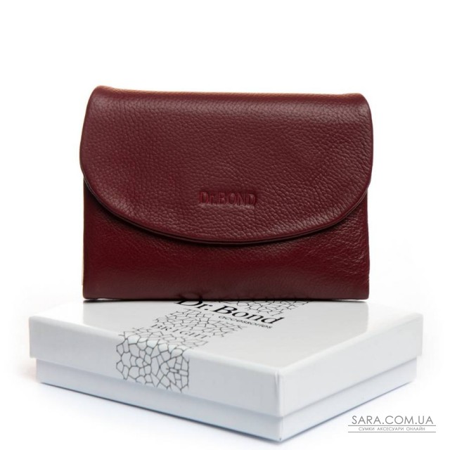 Гаманець шкіряний Bright Жіночий DR. BOND WS-239 wine red Гаманець шкіряний Bright Жіночий DR. BOND WS-239 wine red