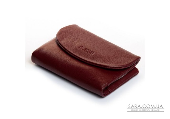 Гаманець шкіряний Bright Жіночий DR. BOND WS-239 wine red