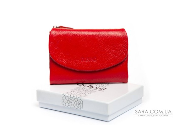 Гаманець шкіряний Bright Жіночий DR. BOND WS-239 red