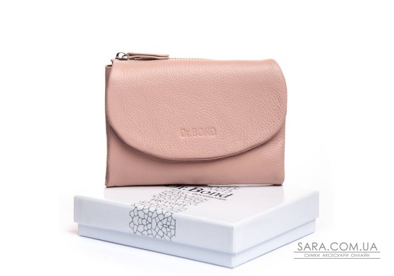 Гаманець шкіряний Bright Жіночий DR. BOND WS-239 pink
