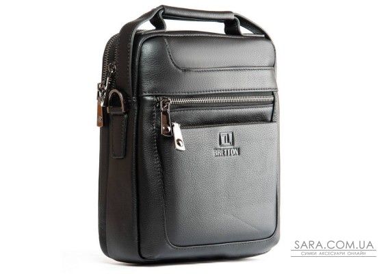Сумка Мужская Планшет кожа BRETTON 2038-4-L black