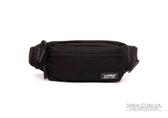 Сумка Чоловіча На пояс нейлон Lanpad 35003 black
